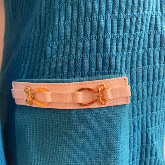 Worldly Things by Styltricot Vintage Teal Cardigan - Picture 8 of 8